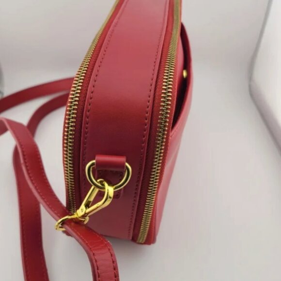 Joy & Iman Red Crossbody Bag - Picture 3 of 10